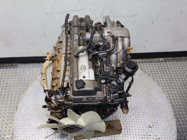 1995-1997 Toyota Land Cruiser 4.5L Inline-6 DOHC 24V Distributor Engine JDM 1FZ-FE