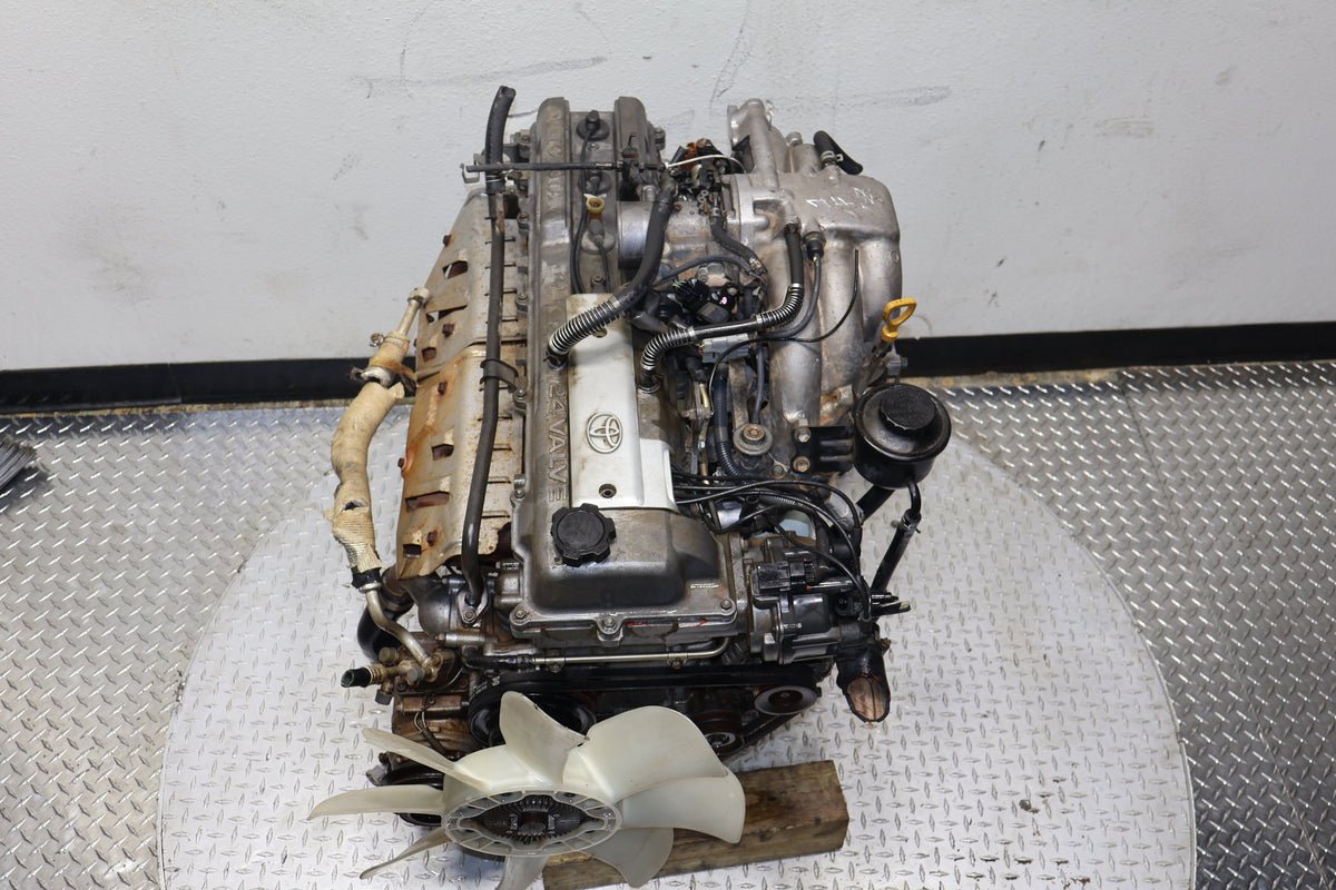 1995-1997 Toyota Land Cruiser 4.5L Inline-6 DOHC 24V Distributor Engine JDM 1FZ-FE