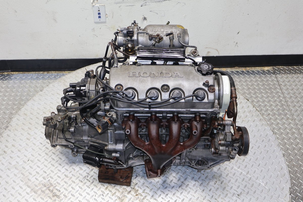 1996-2000 Honda Civic 1.6L SOHC Non-VTEC Engine & 5 Speed Manual Transmission JDM D16ZC D16Y7