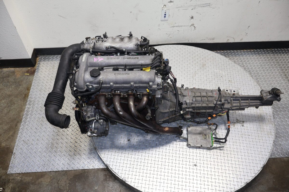 1999-2000 Mazda Miata MX5 1.8L Engine 6 Speed Manual Transmission JDM BP + Wiring & ECU