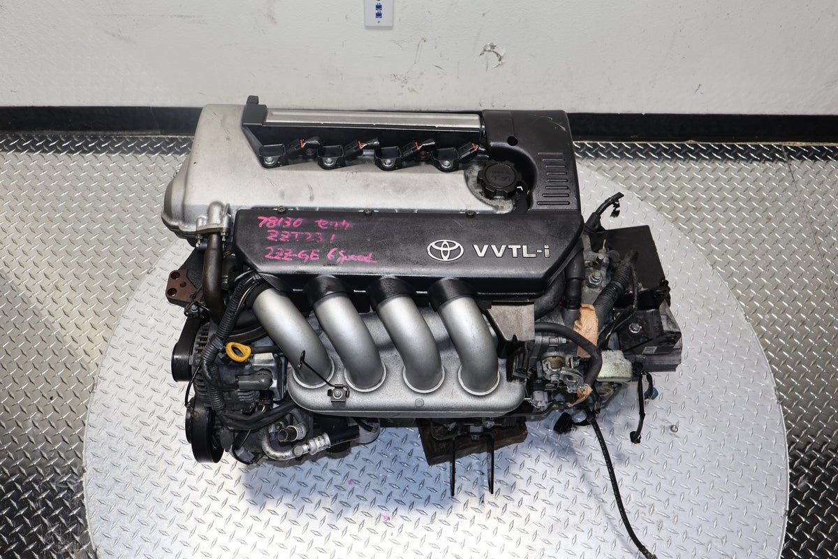 2000-2005 Toyota Matrix 1.8L Engine & 6 Speed Manual Transmission Swap JDM 2ZZ-GE VVTL-i