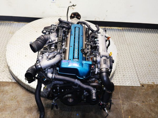 Toyota Lexus 2JZ-GTE VVTi 3.0L I6 Twin Turbo Engine JDM Aristo IS300 Motor w/ AT Harness & ECU